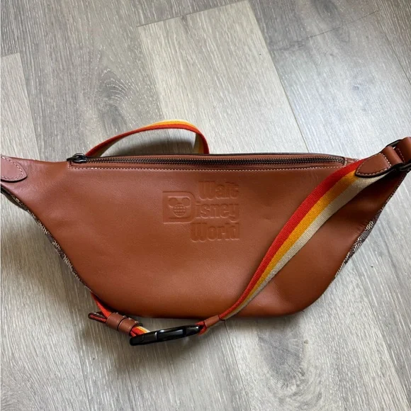 Coach Belt Bag with Mickey Mouse Embroidery - Picture 5 of 7